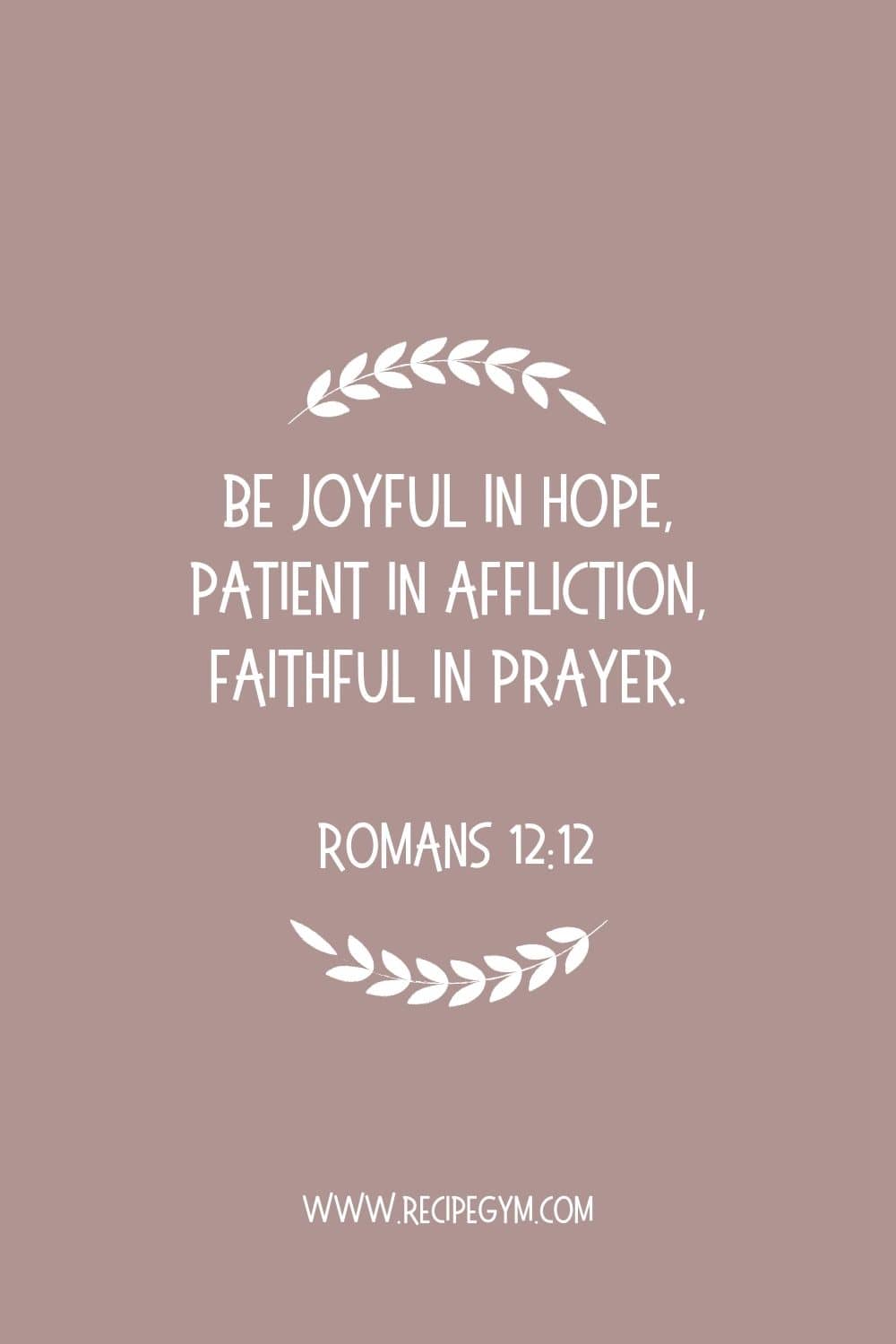 Prayers against affliction