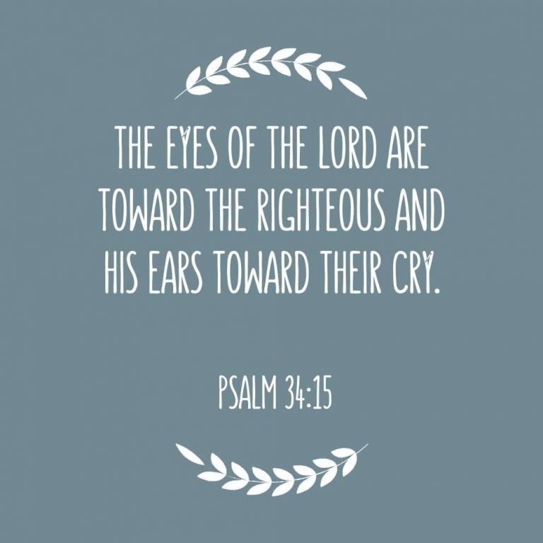 35 Important God Will Listen To Your Cry Bible Verses