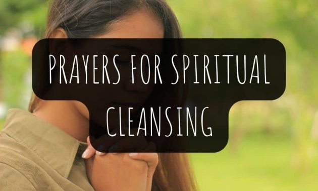 Powerful Prayers For Spiritual Cleansing