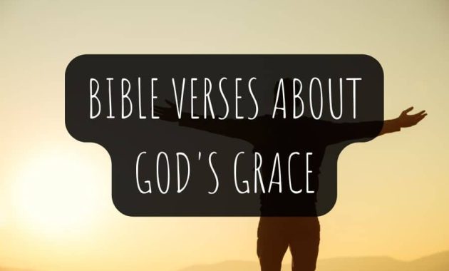 Bible Verses About God's Grace KJV