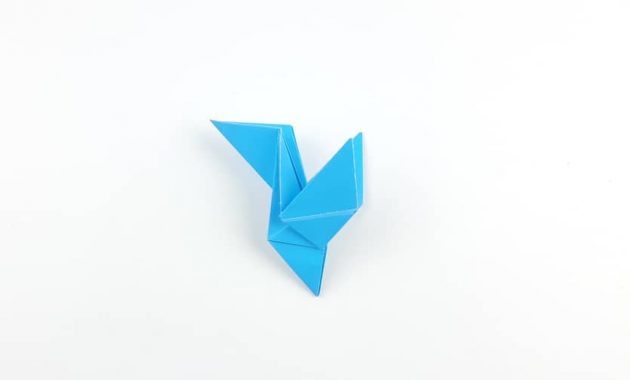 Origami Dove Step 25