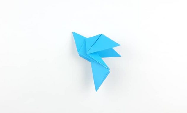 Origami Dove Step 26