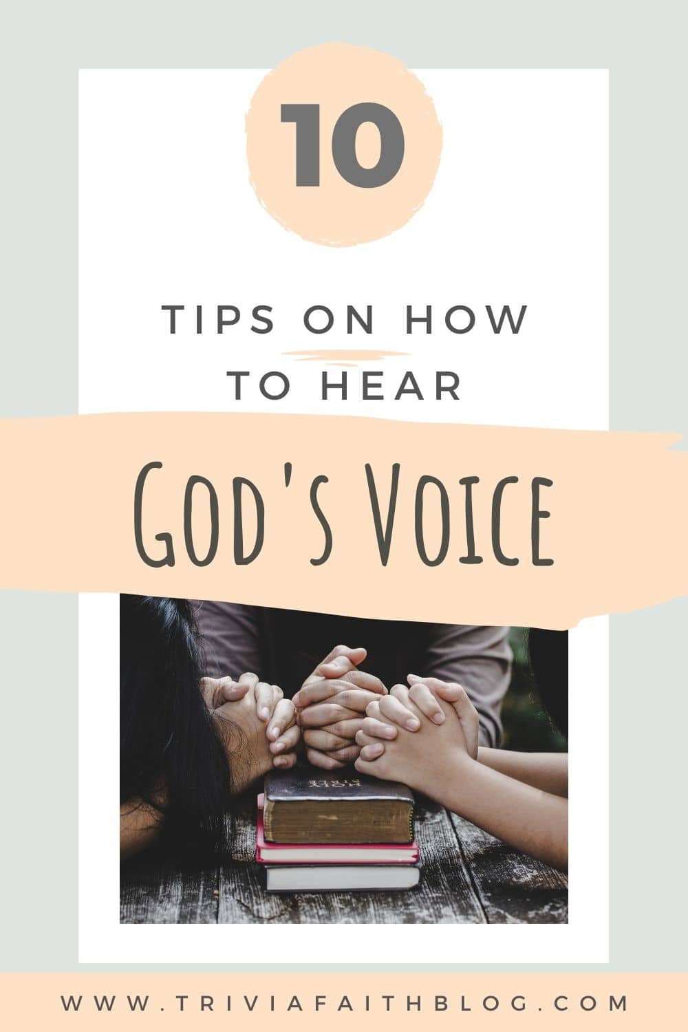 Tips On How To Hear God's Voice