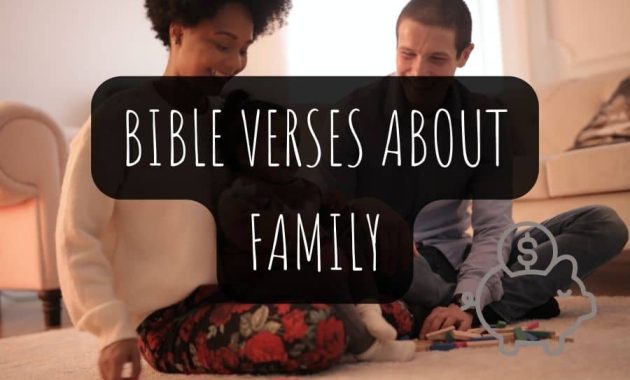 Bible Verses About Family