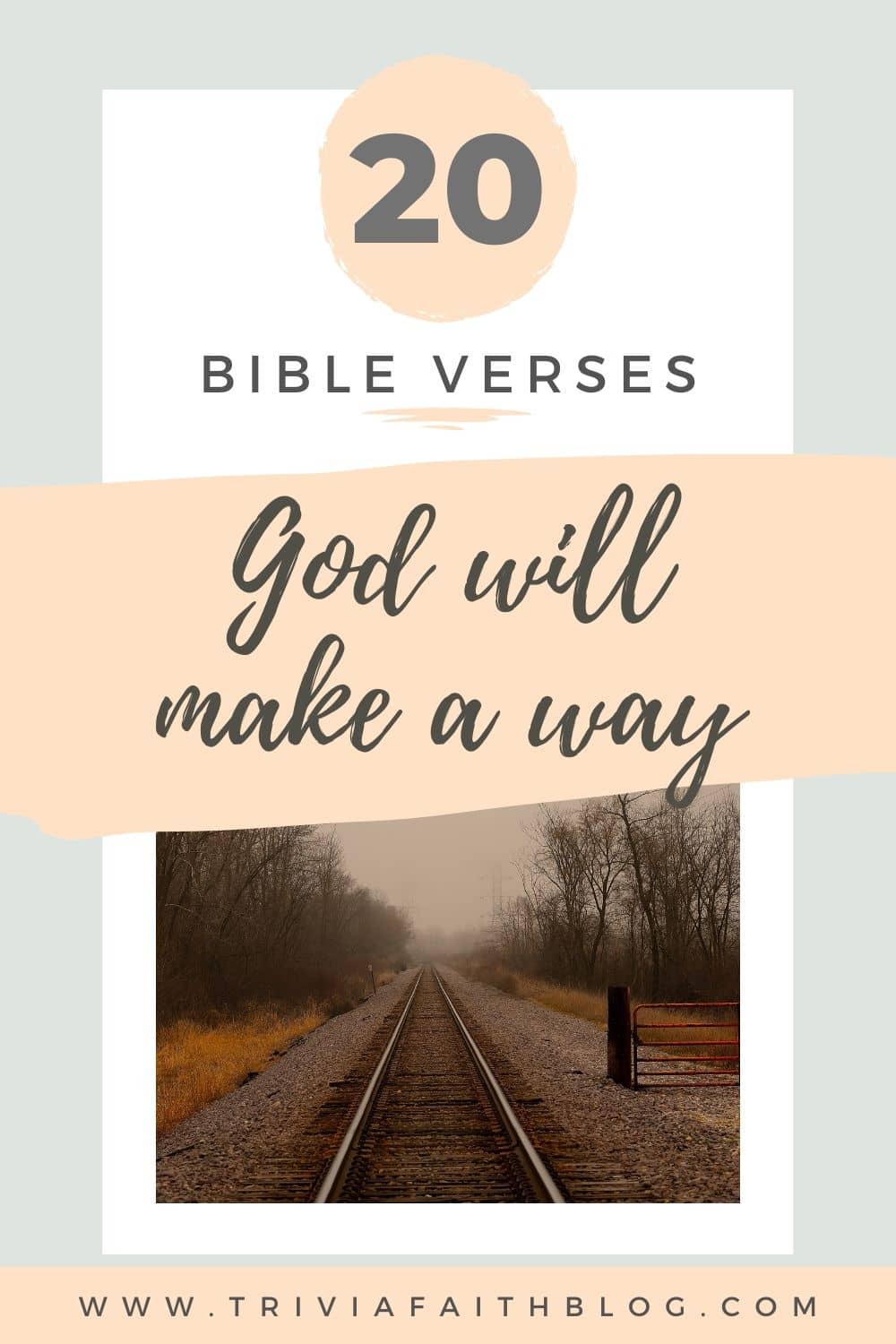 God will make a way pin
