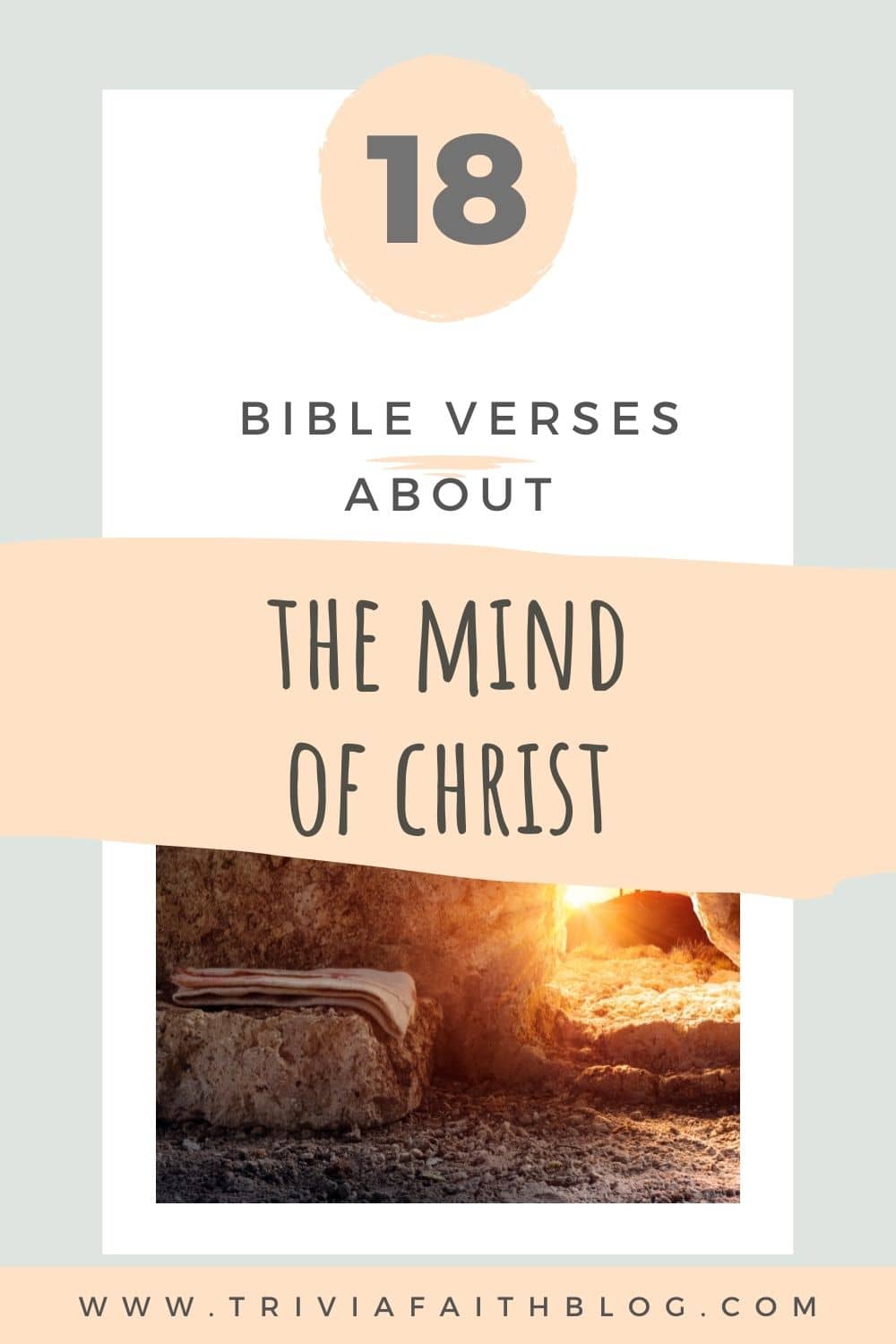 18 bible verses about the mind of christ
