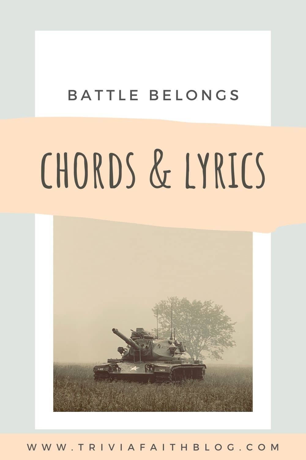 Battle Belongs Chords & Lyrics