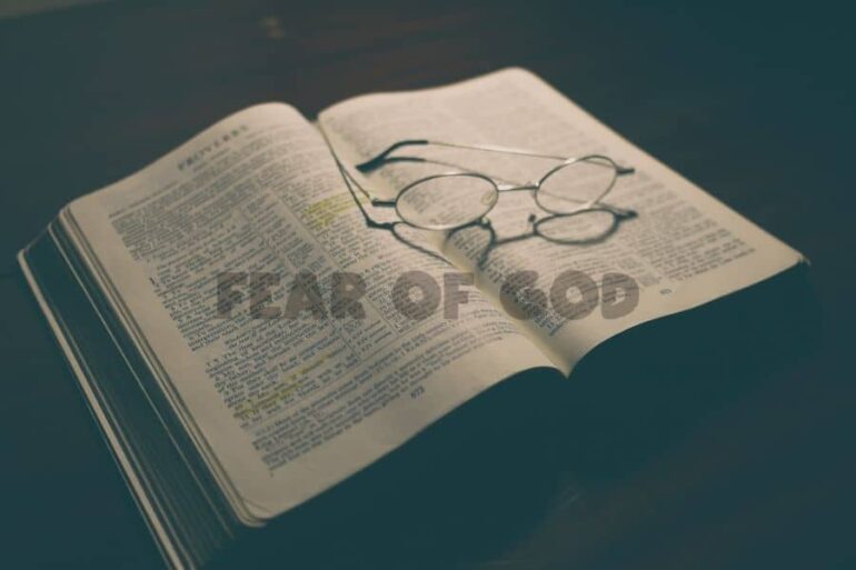 Bible Verses On The Fear Of God