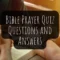 69 Bible Prayer Quiz Questions and Answers