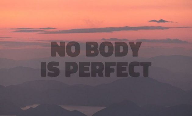 No body is perfect quotes