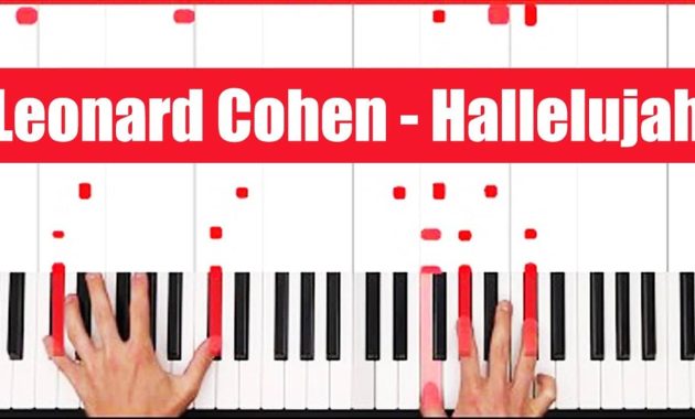 Hallelujah Chords Piano By Leonard Cohen