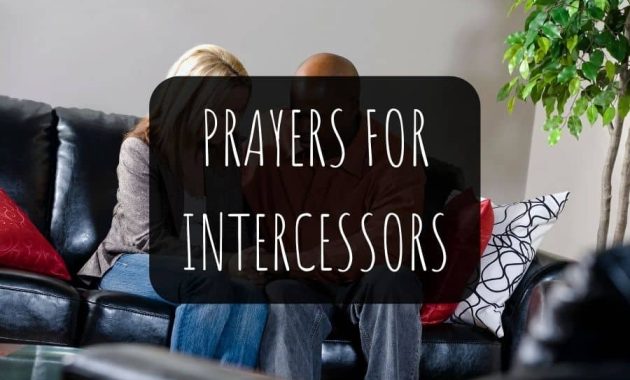 Prayers For Intercessors