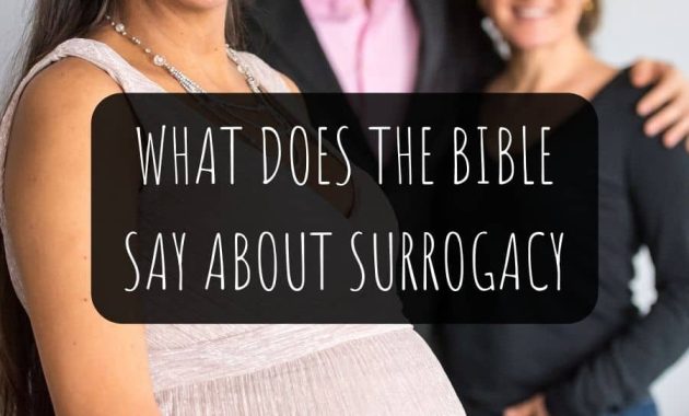 What Does The Bible Say About Surrogacy