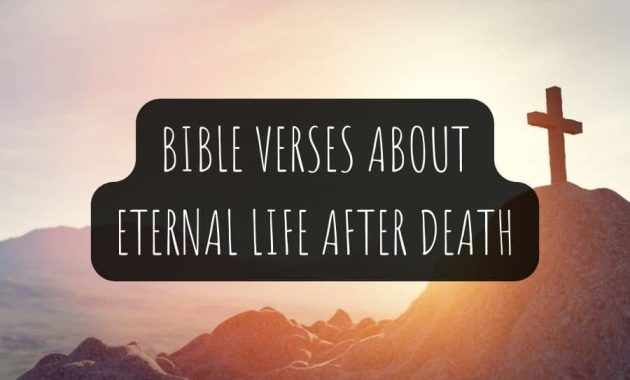 Bible Verses About Eternal Life After Death
