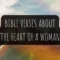 Bible Verses About The Heart Of A Woman