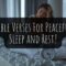 Rest Easy: 20 Bible Verses For Peaceful Sleep and Rest