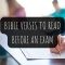 10 Bible Verses To Read Before An Exam With Prayer