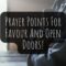 30 Prayer Points For Favour And Open Doors