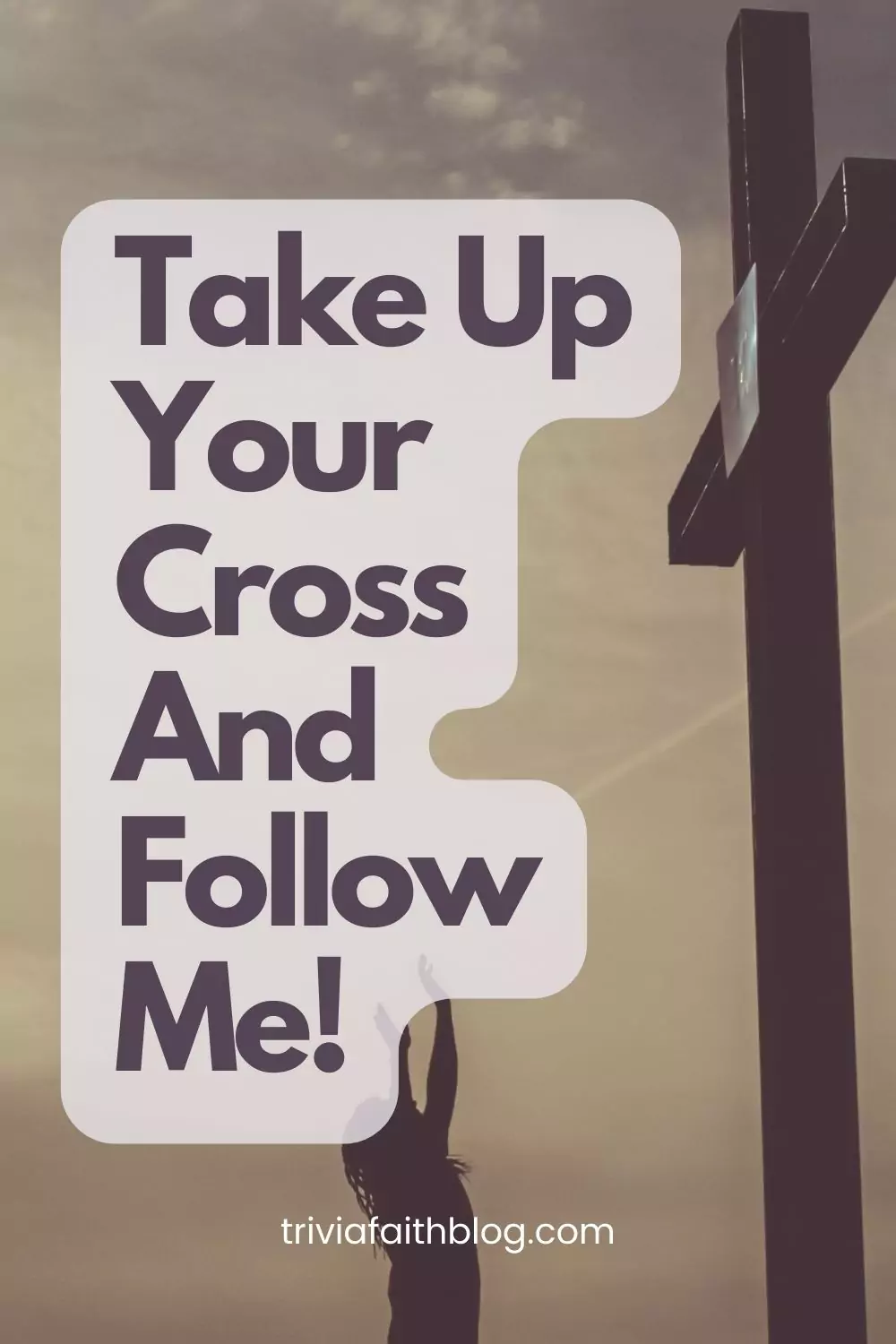 Take Up Your Cross And Follow Me