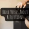 35 Bible Verses About Reflection